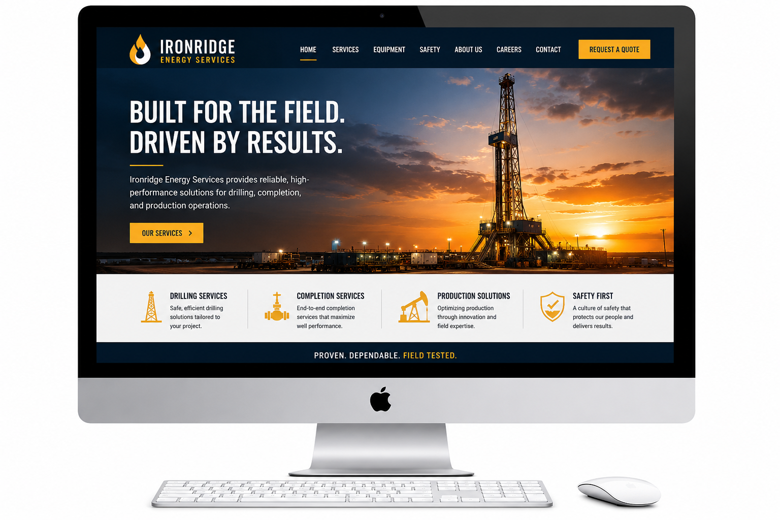 Ironridge Energy website